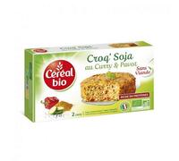 Cereal Bio - Croq Soja Curry Amapola 200 g - Pack de 4