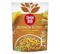 Cereal Bio - Quinoa Royal - Comino de zanahoria orgánico 220 g - Cuatro artículos