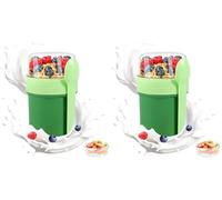 Cereal Cup, 450 ml + 250 ml, Taza para Yogur, Taza para Cereales para Llevar a Prueba de Fugas con Cuchara y Caja para Salsas, Caja para Desayuno sin BPA, Bol para Cereales, para Niños y Adultos, Verd