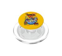 Cereal Killer Funny Halloween Cartoon Breakfast Humor Design PopSockets PopGrip para MagSafe