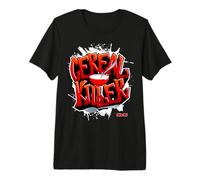 Cereal Killer Graffiti Street Art Gráfico Divertido Comida Humor Camiseta Premium