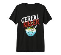 Cereal Killer I Disfraz de Cereal Cereal Fiesta de Halloween Camiseta Premium