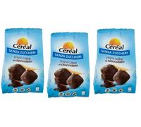 Céréal Mini Cake al Cioccolato - Snack dulce (3 unidades, sin azúcar, 196 g)