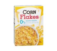 Cereales copos de maíz Corn Flakes Hacendado 0% azúcares añadidos Caja 500 g Pack 2