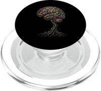 Cerebro Árbol Abstracto Anatomía Naturaleza Arte PopSockets PopGrip para MagSafe