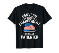 Cerebro Cargando Espere Divertido Camiseta
