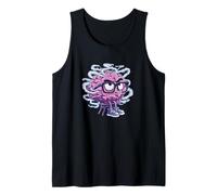 Cerebro de Pensamiento Divertido con Gafas Camiseta sin Mangas
