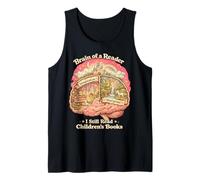 Cerebro del Lector Imagination Storytime Libros para niños Camiseta sin Mangas