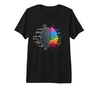 Cerebro equilibrado: la lógica se Encuentra con el Arte Camiseta Premium