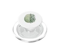 Cerebro Floral Verde Conciencia Salud Mental Crecimiento Mentalidad PopSockets PopGrip para MagSafe
