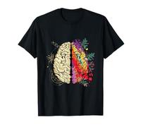 Cerebro Izquierdo Cerebro Derecho Arte y Ciencia Creatividad Diseño Camiseta