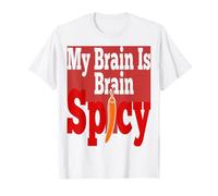 Cerebro Picante TDAH Mi Cerebro es Picante Camiseta