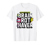 Cerebro Podrido Frase Divertida Roido Internet Gen Z Camiseta
