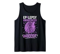 Cerebro Relámpago Guerrero Conciencia Epilepsia Camiseta sin Mangas