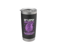 Cerebro Relámpago Guerrero Conciencia Epilepsia Vaso térmico de acero inoxidable de doble pared