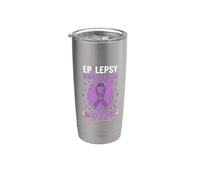 Cerebro Relámpago Guerrero Conciencia Epilepsia Vaso térmico de acero inoxidable de doble pared