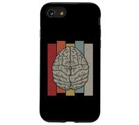 Cerebro Retro Vintage Inteligencia Humana psique Carcasa para iPhone SE (2020) / 7/8