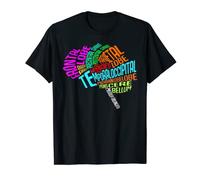 Cerebro Tipografía RN Neurociencia UCI Enfermera Neurólogo Camiseta