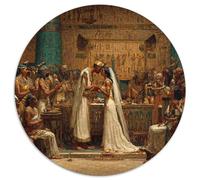 Ceremonia de Boda del Antiguo Egipto Rompecabezas Puzzle,1000pcs (67.5x67.5cm) Adulto Juego EduGatoivo Decoración del Hogar