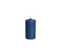 Cereria Di Giorgio - 12 Velas de cera - Diámetro 5 cm Altura 10 cm - Color Azul Dusk - Duración 35 horas - Sin perfumar