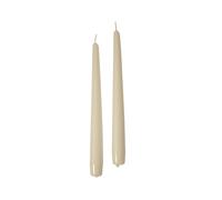 Cereria di Giorgio Risthò - Velas cónicas para candelabro, Cera de parafina, Marfil, 2,2 cm, 10 Unidades