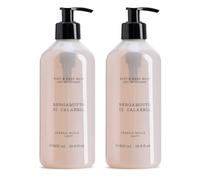 CERERIA MOLLA Jabón Líquido 2 x 500 ml Jabón y Gel de Ducha España Body & Handwash Gel Moussant (Bergamotto Di Calabria)