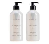 CERERIA MOLLA Jabón líquido 2 x 500 ml jabón y gel de ducha España Body & Handwash Gel Moussant (Black Orchid & Lily)