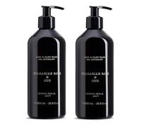 CERERIA MOLLA Jabón Líquido 2 x 500 ml Jabón y Gel de Ducha España Body & Handwash Gel Moussant (Bulgarian Rose & Oud)
