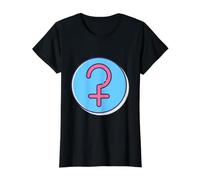 Ceres - Símbolo de la Diosa Romana Deméter Camiseta gráfica económica, Mujer, Negro, XL