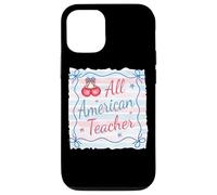Cereza patriótica All American Teacher Carcasa para iPhone 12/12 Pro