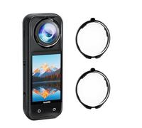 CERFFOOL 10H Protector de lente para Insta360 X5 Cubierta Protector de cristal templado Óptico Anti-arañazos Anti-niebla Alta Transmisión Tapa de lente para Cámara de acción Accesorios (Tipo 1)