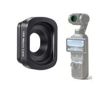 CERFFOOL 10X Lente Macro para DJI Osmo Pocket 4/3 Filtros Magnéticos HD Filtro de Cristal Óptico Anti-Aceite Anti-Rayado Accesorio para Cámara de Acción