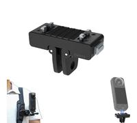 CERFFOOL - Adaptador magnético de liberación rápida para Insta360 X5/Ace Pro 2/Ace Pro/Ace - Soporte de base con agujero de tornillo de 1/4" para palo de selfie trípode para cámara de acción y