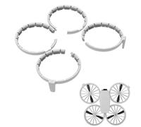 CERFFOOL - Anillos de protección parachoques para DJI Flip Protector Protector de Hélice Anti-Colision Antigolpes para Protección de la Hélice Accesorio (Gris)