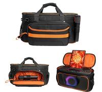CERFFOOL - Bolsa de almacenamiento para JBL PartyBox on-The-Go 2 Altavoz Bluetooth y Micrófono portátil con bolsillos y accesorios para el bolsillo