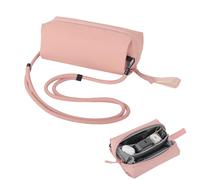 CERFFOOL - Bolsa de almacenamiento portátil multifunción para cámara de acción, cámara panorámica, teléfono y OSMO estabilizador impermeable de gran capacidad con correa para el hombro, rosa