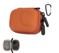 CERFFOOL - Bolsa de almacenamiento rígida para DJI OSMO Action 6/5 Pro/4/3 funda de transporte absorbe los golpes y anti-caída funda protectora accesorio para cámara de acción (mini bolsa naranja)