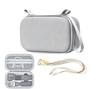 CERFFOOL - Bolsa de almacenamiento rígida para DJI Osmo Pocket 4, funda de transporte portátil, anticaída antigolpes, funda de protección con bandolera, accesorios para cámaras de acción