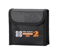 CERFFOOL Bolsa de batería para dron DJI Avata 2, bolsa de almacenamiento de protección de batería, ignífuga, a prueba de explosiones, bolsa de seguridad con bolsillo, funda protectora para drones,