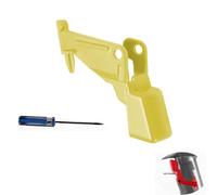CERFFOOL - Botón de interruptor de gatillo para Dyson V11 V10 para aspiradora y botón de disparo reforzado con destornillador, piezas de repuesto, pinza de control del botón (amarillo)