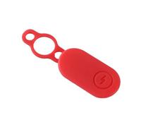 CERFFOOL Cubierta de Puerto de Carga Scooter para Xiaomi 4/4 Pro Silicona Tapa impermeable Anti-polvo Piezas de Repuesto para Scooter Eléctrico Accesorios (Rojo*1)
