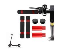 CERFFOOL - Extensión de manillar para Xiaomi M365 Pro Pro2 1S MI3 para Segway Ninebot ES1 ES2 ES3 ES4 E22 E25 E45 Mango extendido de esponja antisudor antideslizante para scooter eléctrico (rojo)