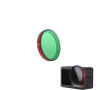 CERFFOOL Filtro de lente para DJI Osmo Action 5 Pro 4 3, marco de aluminio, protector de lente de vidrio óptico, filtro multicapa con estuche de almacenamiento para accesorios de cámara de acción