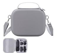CERFFOOL - Funda de transporte para DJI Osmo Pocket 3 Creator Combo funda de almacenamiento rígida impermeable con correa para accesorios de cámara de acción, gris