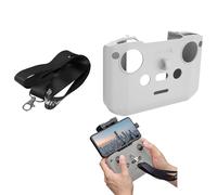 CERFFOOL Funda protectora de silicona para controlador DJI Neo Mini4 Pro para RC-N3 2 1, resistente a los arañazos, a prueba de golpes, accesorios para drones (gris)