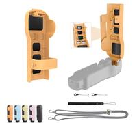 CERFFOOL - Funda protectora para DJI Osmo Pocket con 3 ranuras de almacenamiento para filtros y tarjetas de memoria portátil, funda de almacenamiento con correa para cámara de acción, accesorios