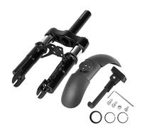 CERFFOOL - Kit de amortiguador de suspensión delantera con soporte y guardabarros para Segway Ninebot F20 F25 F30 F40 F40i 65 D18E D28E D38E D40X pieza de repuesto para scooter eléctrico accesorio