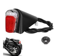 CERFFOOL luz trasera para Ducati Pro II luz de advertencia brillante durable plástico luz parada con tuerca piezas de repuesto accesorios para scooter eléctrico