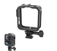CERFFOOL Marco de protección para GoPro Max 2 Marco de carcasa con zapata fría soporte extensión carcasa de PC de plástico ligero simple jaula accesorios para cámara de acción