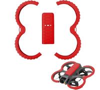 CERFFOOL Protector de hélice y funda trasera para DJI Avata 2, placa de protección trasera para dron, hoja de remo, antigolpes, antiarañazos, accesorios para drones (rojo)